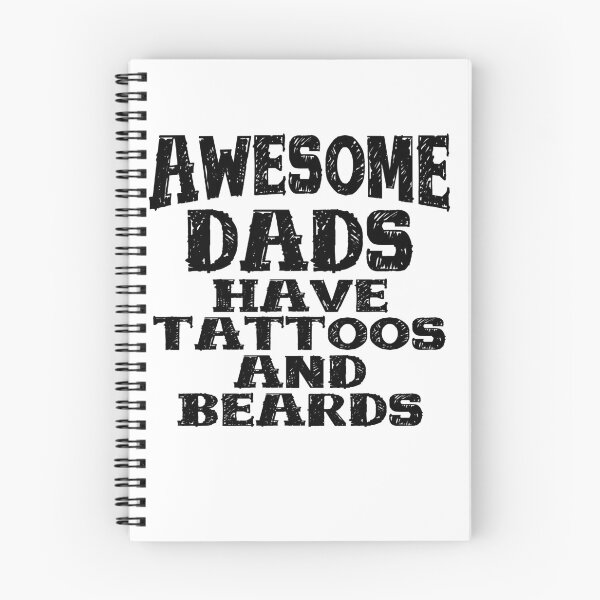 Item preview, Fathers or men bear beards and have tattoos designed and sold by tarek25.