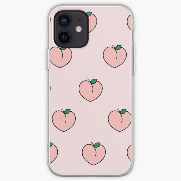 Aesthetic Pink Peaches iPhone Soft Case