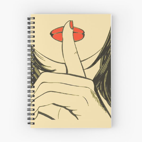 Item preview, Mystery Girl Says Quiet! designed and sold by lotusland.