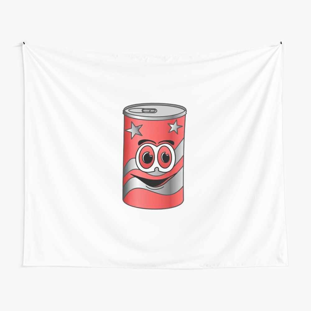 Red Soda Can Cartoon