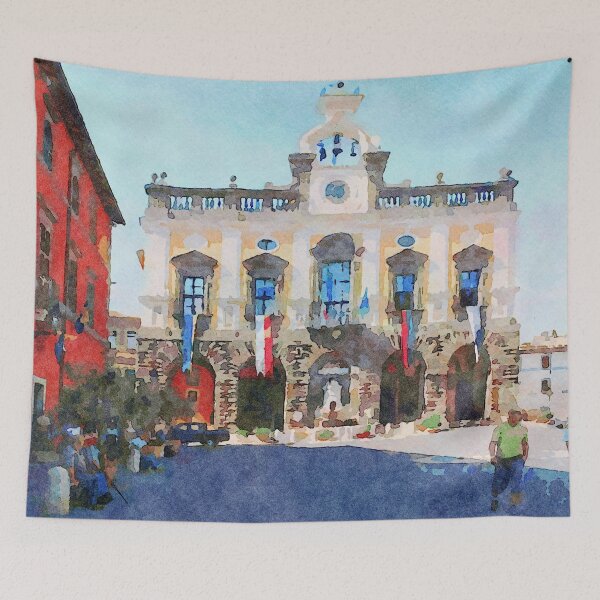 Item preview, People under city Hall designed and sold by Giuseppe Cocco.