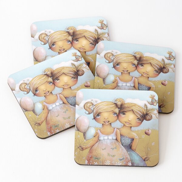 Item preview, Garden Party Birthday Girls designed and sold by Karin Taylor.