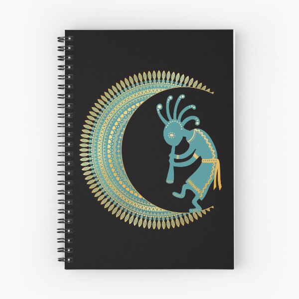 Item preview, Native American Kokopelli - Mandala Half Moon 1 designed and sold by EDDArt.