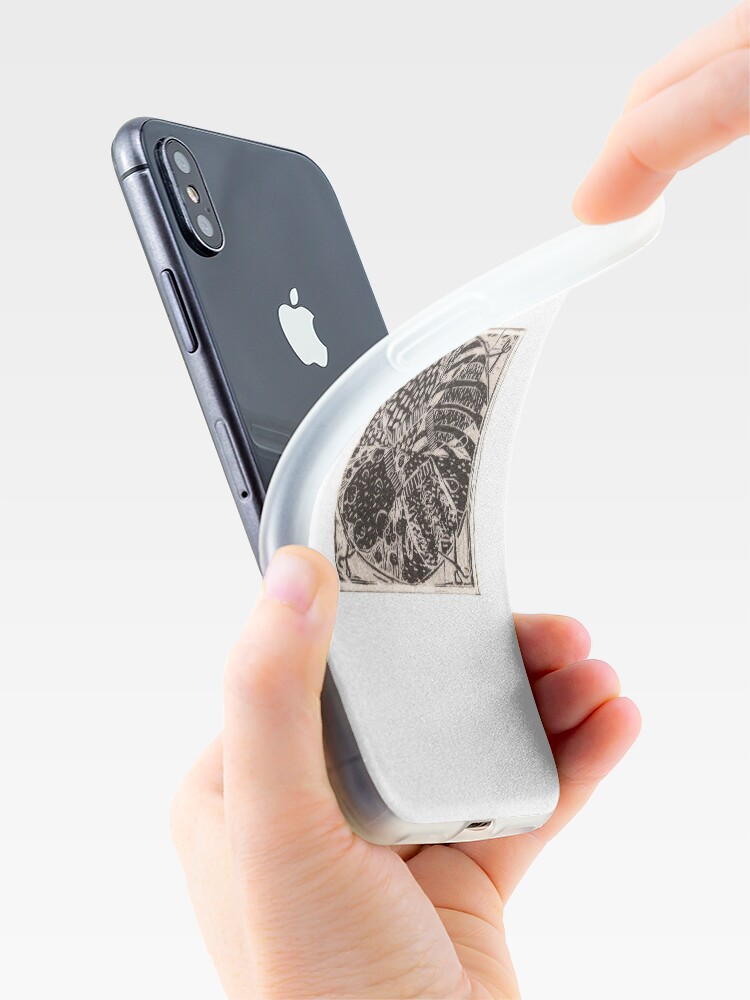 Alternate view of Mitten Mandala iPhone Case & Cover