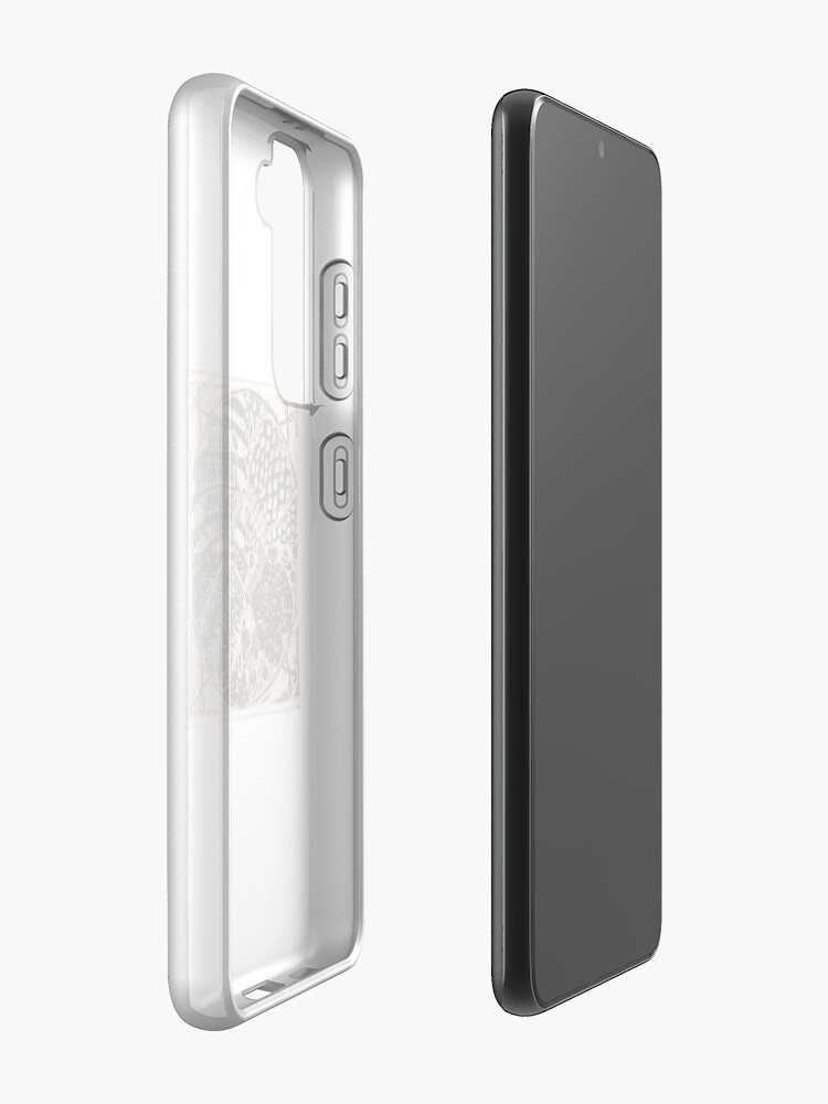 Alternate view of Mitten Mandala Samsung Galaxy Phone Case