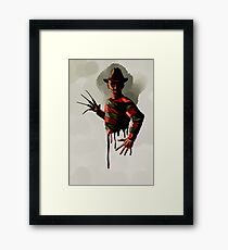 Freddy Krueger Framed Print