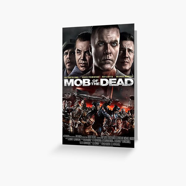 Bo2 Mob Of The Dead Greeting Card By Safeaf Redbubble