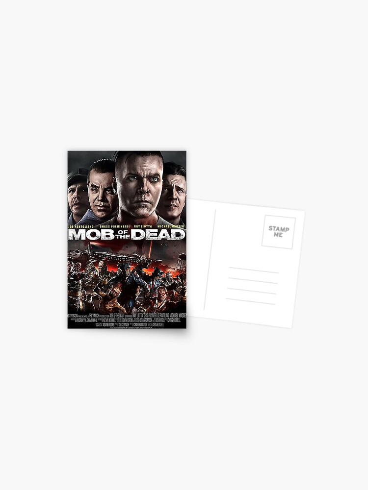 Mob Of The Dead Movie Poster Postcard By Crescentpon3 Redbubble