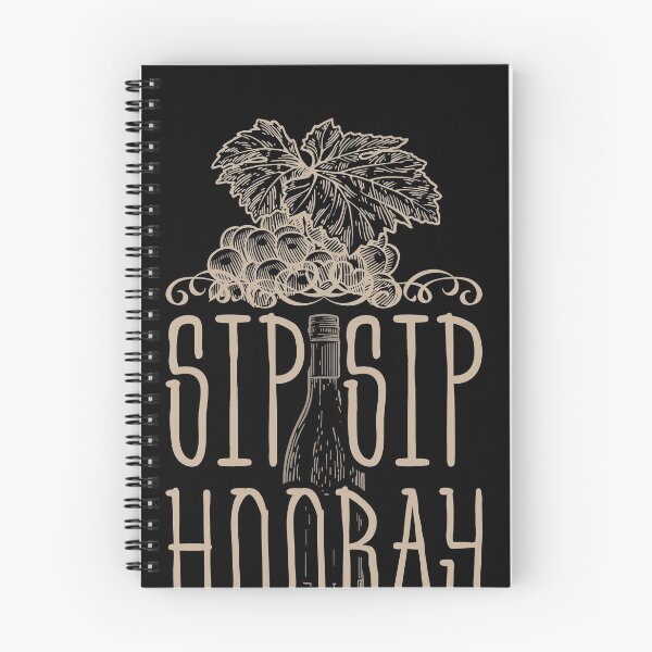 Item preview, Wine Lovers "Sip Sip Hooray" Funny Quote Gift Idea designed and sold by festivalshirt.