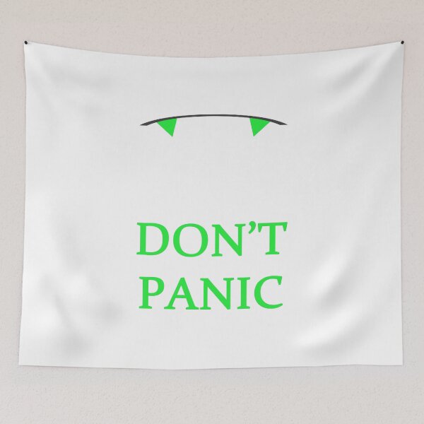 Item preview, Don't Panic Marvin Paranoid Android designed and sold by -M-I-.