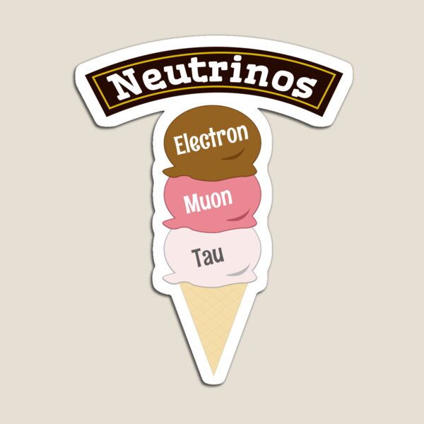 Neutrinos - Electron, Muon, Tau - Three Flavors Magnet