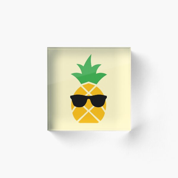 Piña Cool-ada Acrylic Block