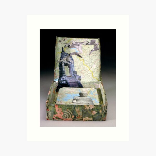 Traveling Within Art Print
