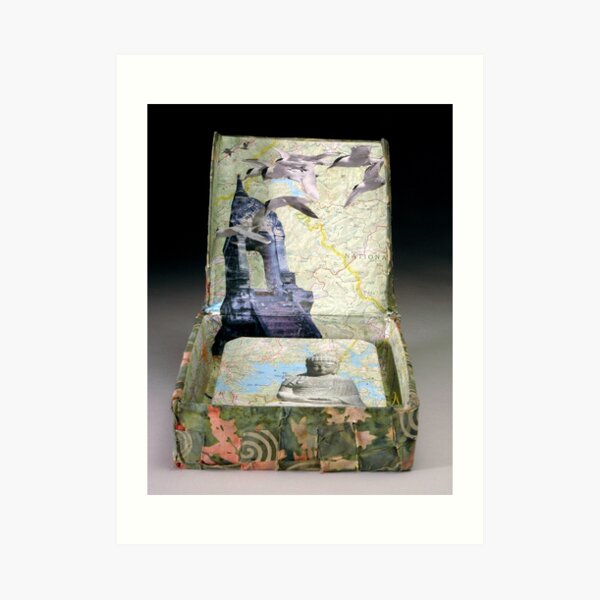 Traveling Within Art Print