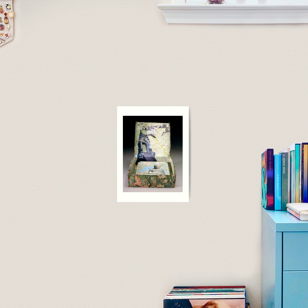 Traveling Within Art Print