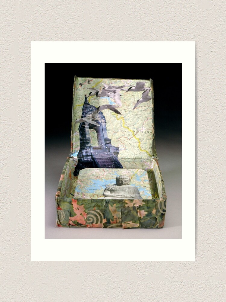 Alternate view of Traveling Within Art Print