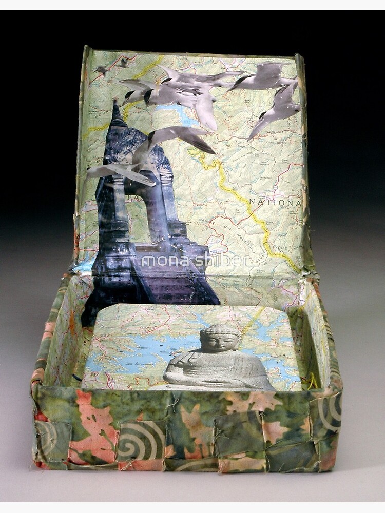 Thumbnail 7 of 7, Framed Art Print, Traveling Within designed and sold by MonaShiber.