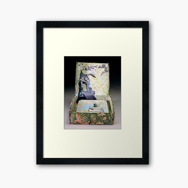 Traveling Within Framed Art Print
