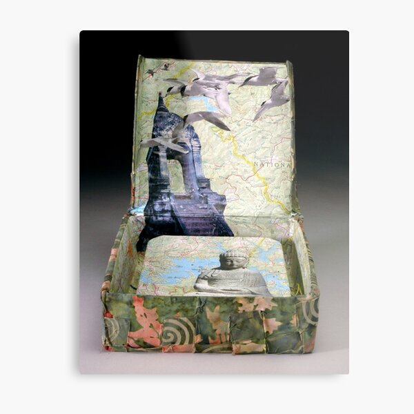 Traveling Within Metal Print