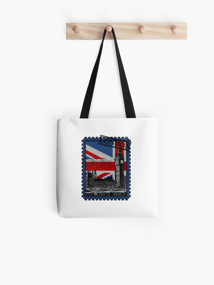 union jack tote bag