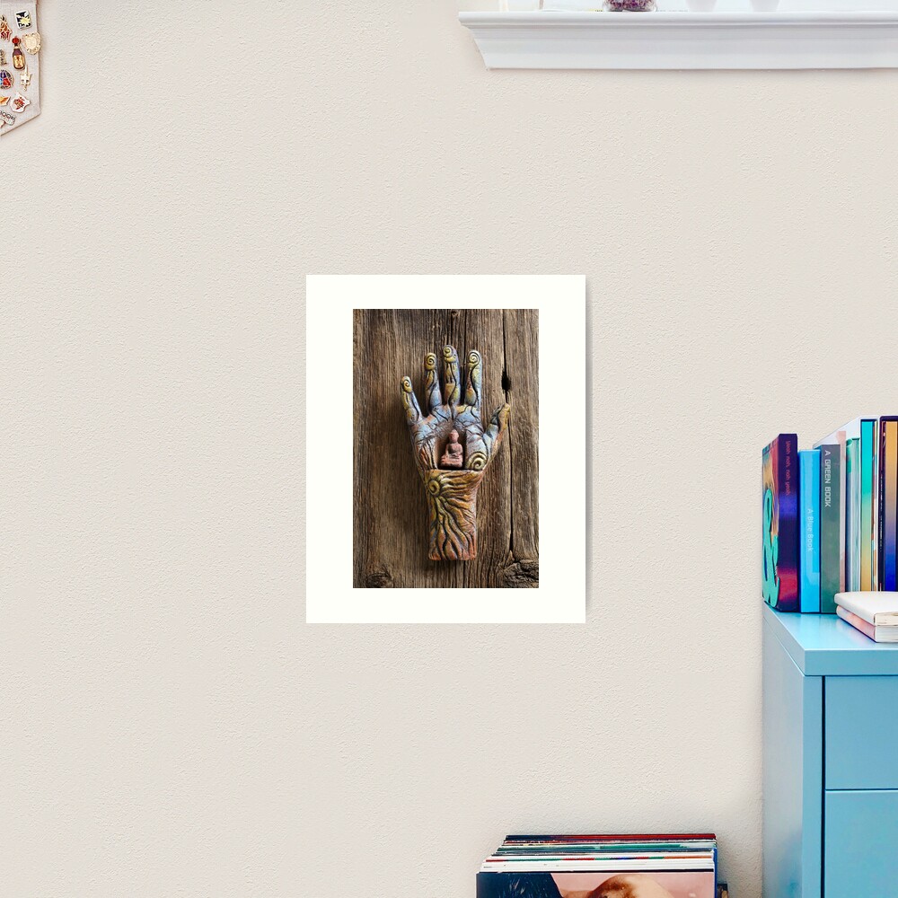 Solar Buddha Art Print