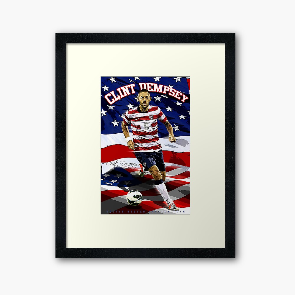 Clint Dempsey Shirt Poster for Sale by nomercy50