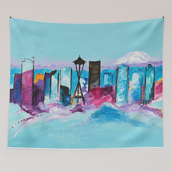 Item preview, Seattle Skyline designed and sold by artbydanielle.