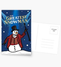 The Greatest Snowman Postcards