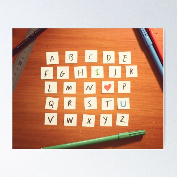 Item preview, Alphabet ii designed and sold by Raditya Fadilla.