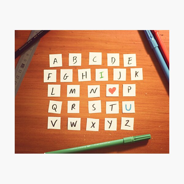 Item preview, Alphabet ii designed and sold by Raditya Fadilla.