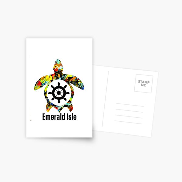 Item preview, Emerald Isle sea turtle designed and sold by barryknauff.