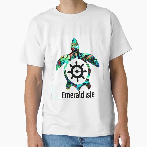 Item preview, Emerald Isle Sea turtle sticker  designed and sold by barryknauff.
