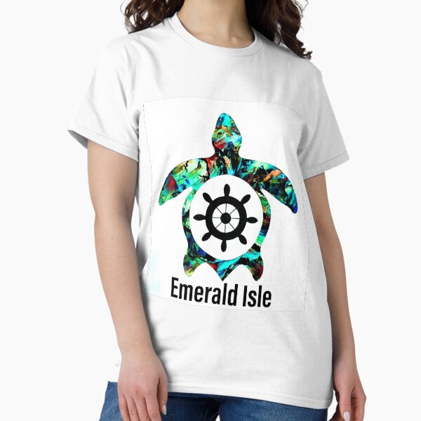 Item preview, Emerald Isle Sea turtle sticker  designed and sold by barryknauff.