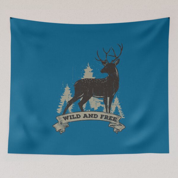 Item preview, Wild And Free designed and sold by flipper42.
