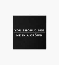 In a Crown Art Board