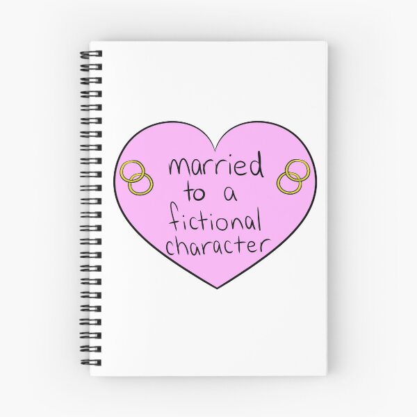 Item preview, Married to a Fictional Character designed and sold by Ashley Webb.