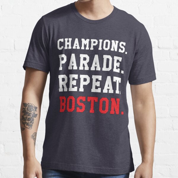 Majestic Boys Red Sox WS Champ Parade Graphic T-Shirt Black