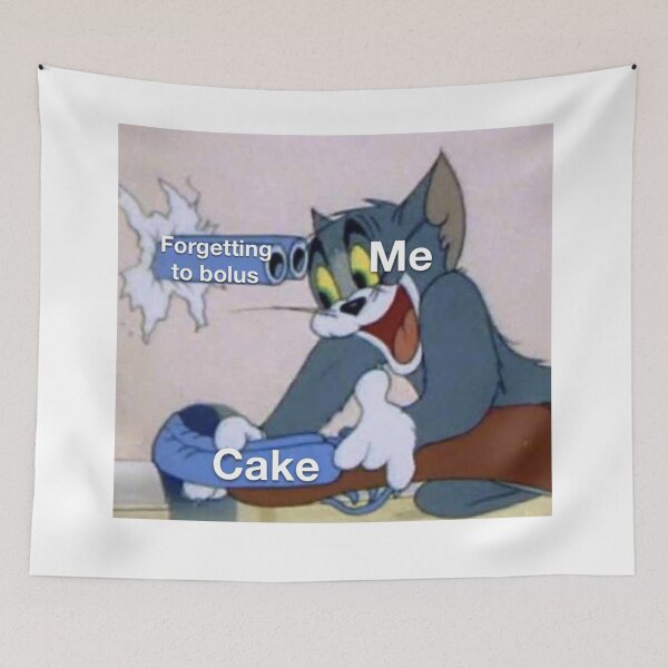 Item preview, Forgetting To Bolus Meme designed and sold by CatGirl101.