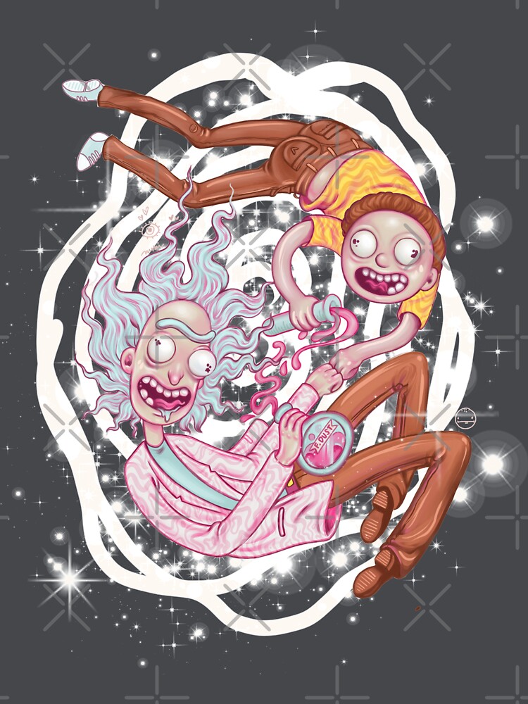 "Rick and Morty The Pastel Dimension" Tshirt by nykiway