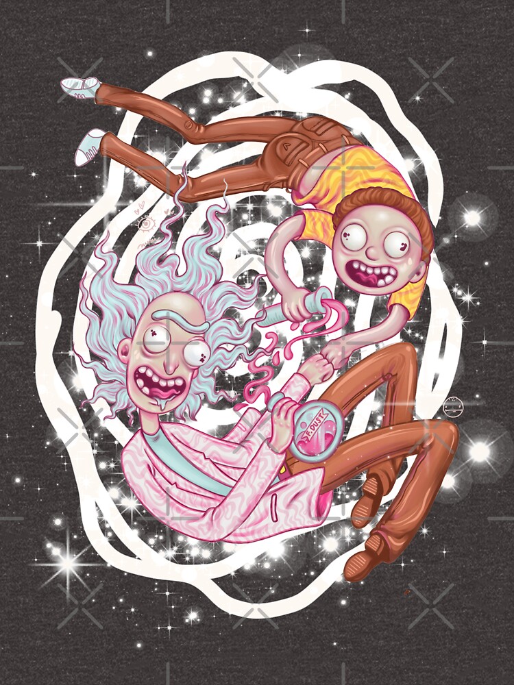 Rick and Morty - The Pastel Dimension by nykiway