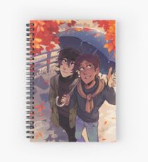 Cuaderno de espiral Paseo de otoño