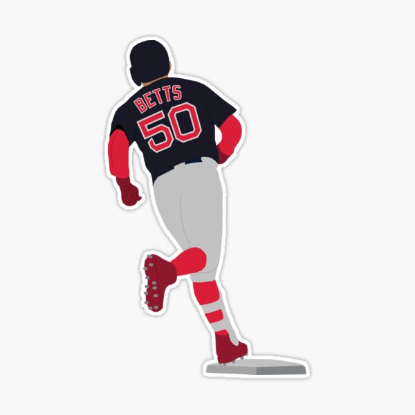 Mookie Betts Sticker for Sale by devinobrien