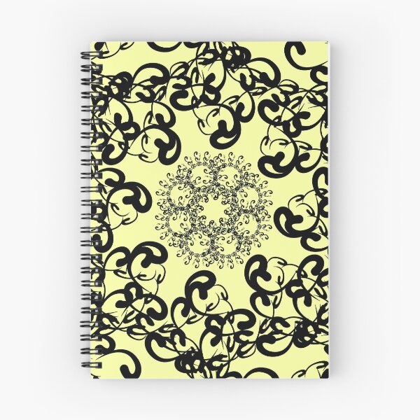 Item preview, black florid pattern. designed and sold by Grachyhamr.