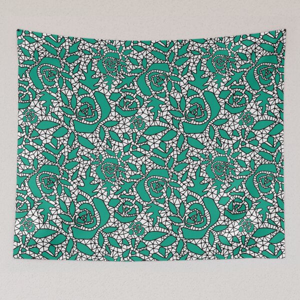 Item preview, Black green lace designed and sold by fuzzyfox.