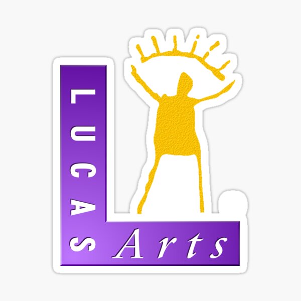 LucasArts logo Sticker