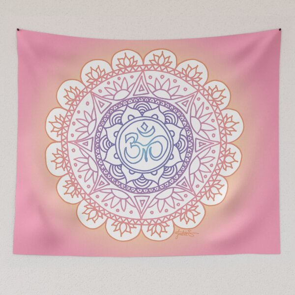 Item preview, Pink Ohm Mandala Design designed and sold by Julie Erin Designs.