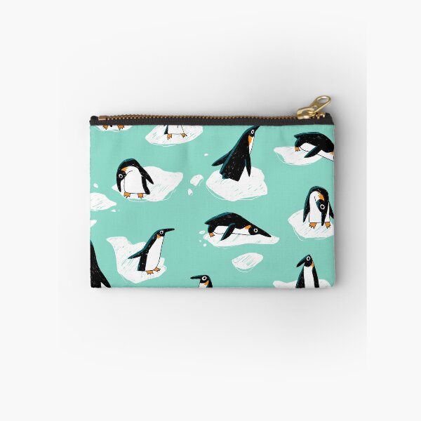 Item preview, Penguins on Ice - Blue designed and sold by Theysaurus.