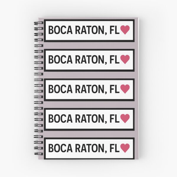 Item preview, Boca Raton, Florida designed and sold by Simply Bonita by Lorena Valentina.