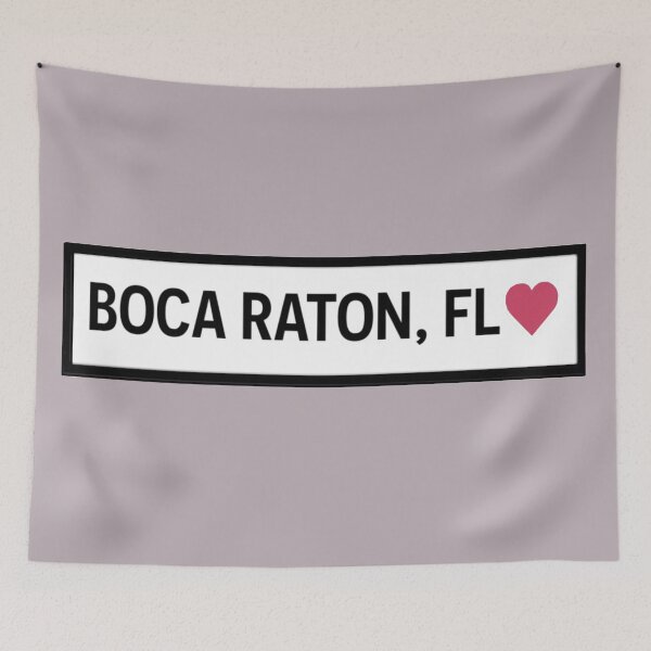 Item preview, Boca Raton, Florida designed and sold by Simply Bonita by Lorena Valentina.