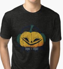 Pumpkin tick or treat Tri-blend T-Shirt